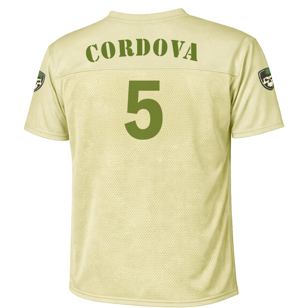 Soldiers Art Cordova Football Jersey