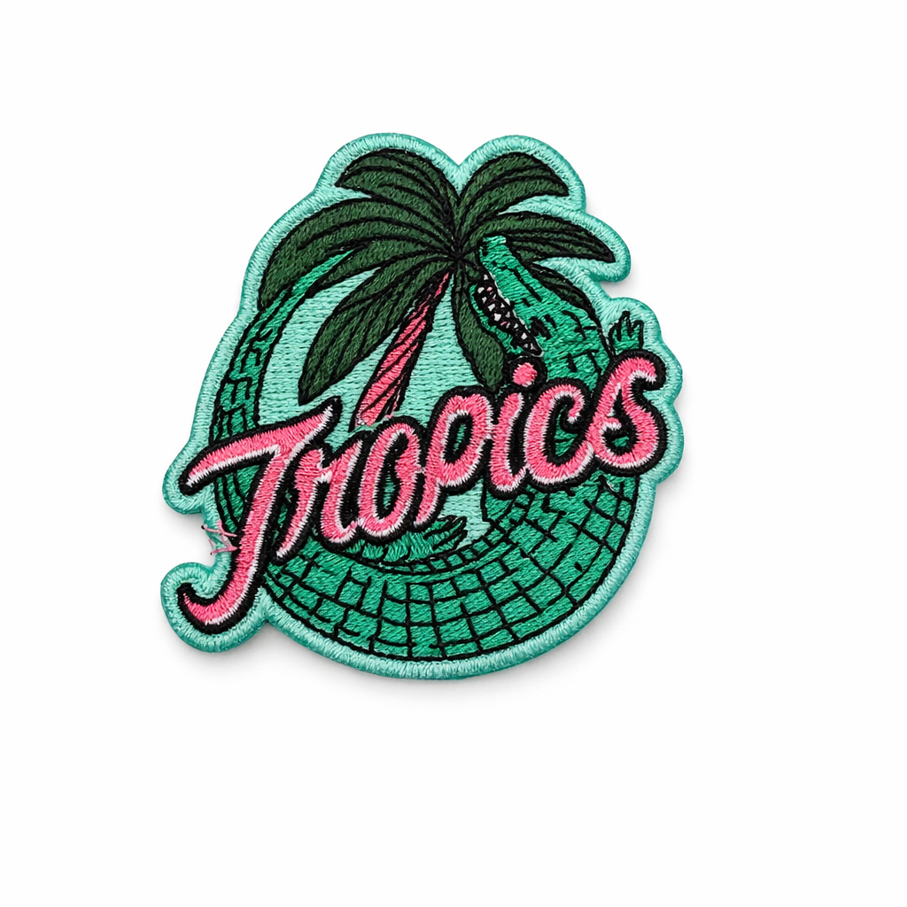 Tropics Iron-On Patch